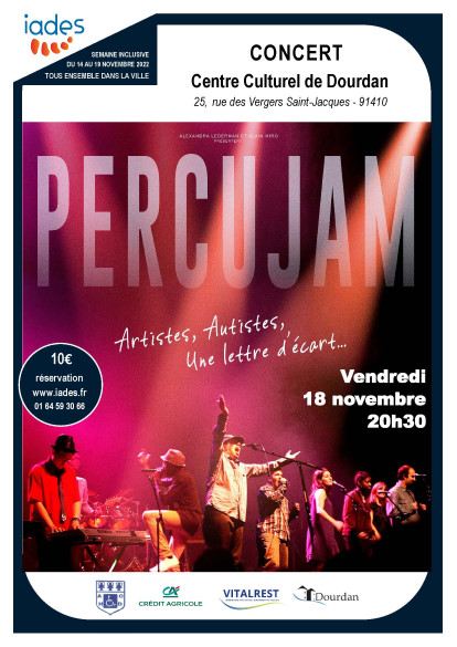 Billetterie Concert PERCUJAM