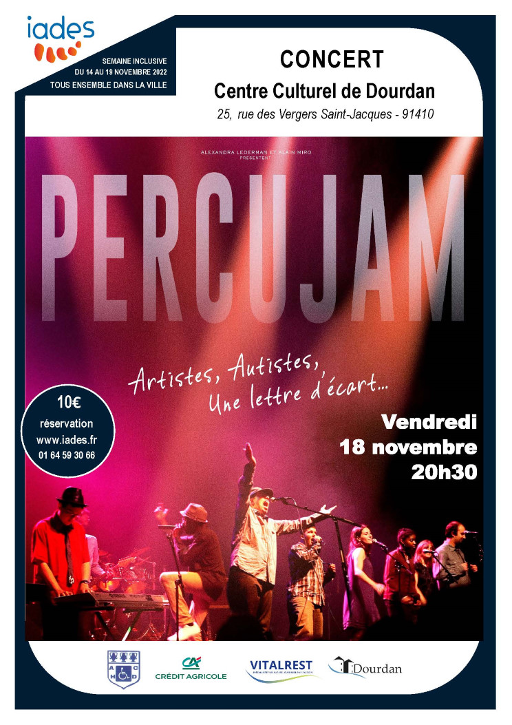 Affiche Concert PERCUJAM