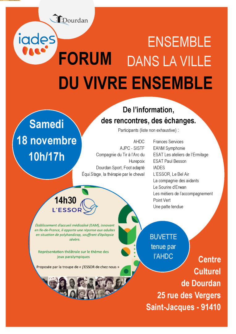 Affiche Forum du vivre ensemble