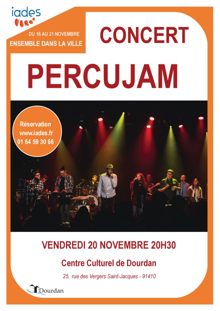 Affiche Concert PERCUJAM
